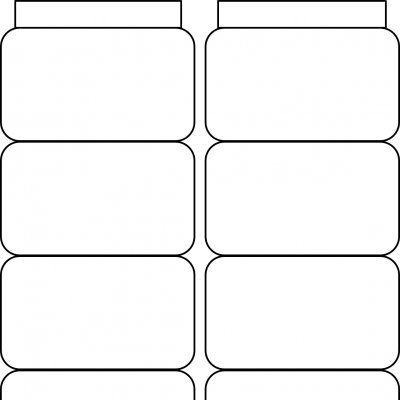 Accordion – 8 Rounded Rectangle Short