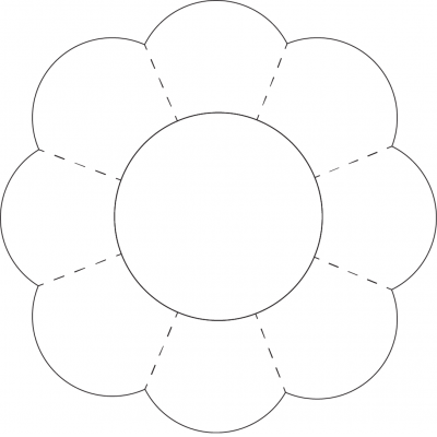 Fun Shapes – 8 Petal Flower