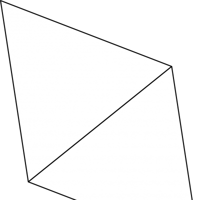 Basic Shape Folds – Large Triangles