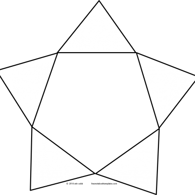 Fun Shapes – Pointed Pentagon