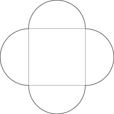 Fun Shapes – 4 Petal Square